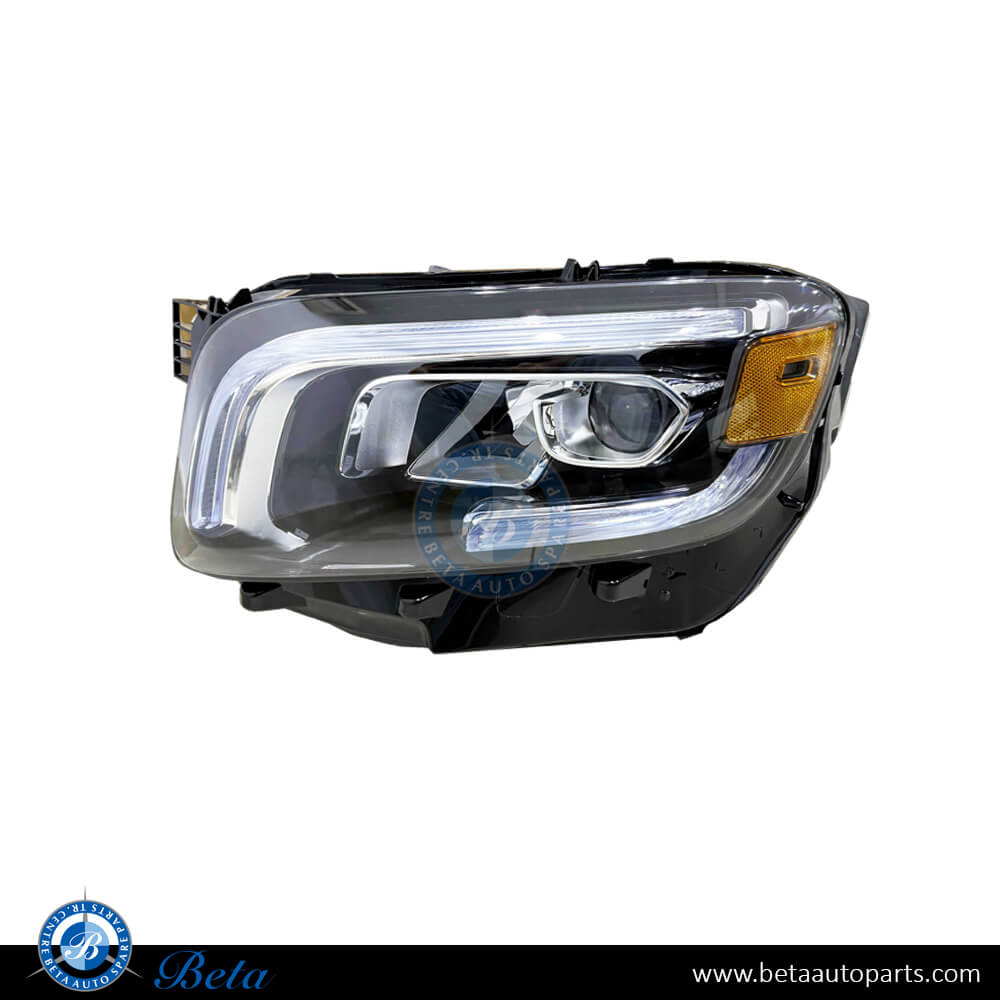 Left Side Headlamp Static LED - USA Type for Mercedes GLB-Class 2020-Up models, Part Number 2479064100 Left Side Headlamp Static LED - USA Type for Mercedes GLB-Class 2020-Up models, Part Number 2479064100